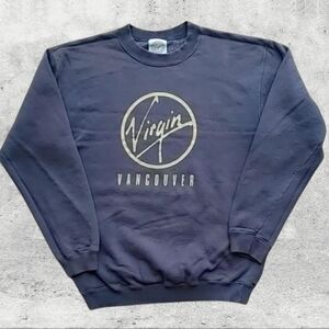 VTG 1990s Virgin Records Vancouver,BC Store Crew Neck Sweatshirt Size (M)